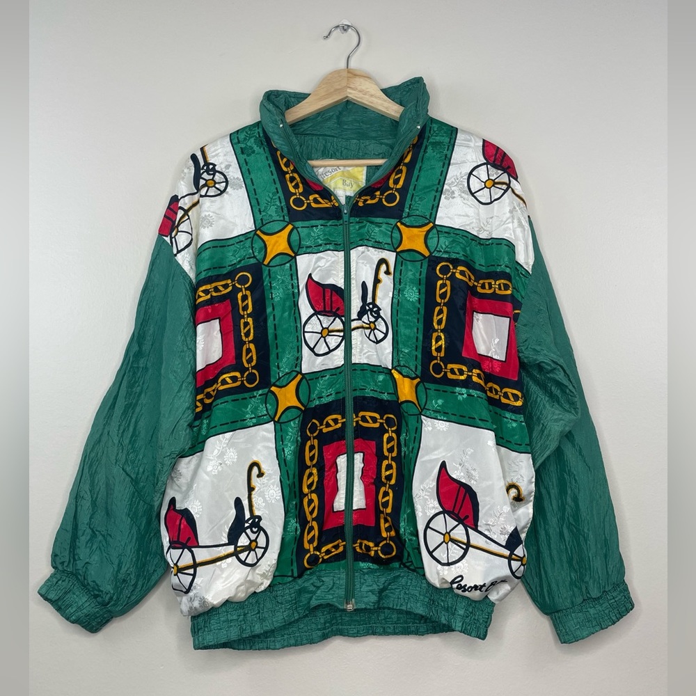 Vintage Resort Bay Bomber Jacket